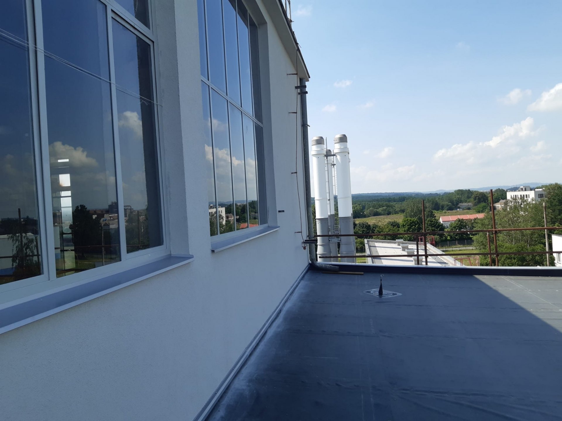 Oprava fasád v areálu C-Energy