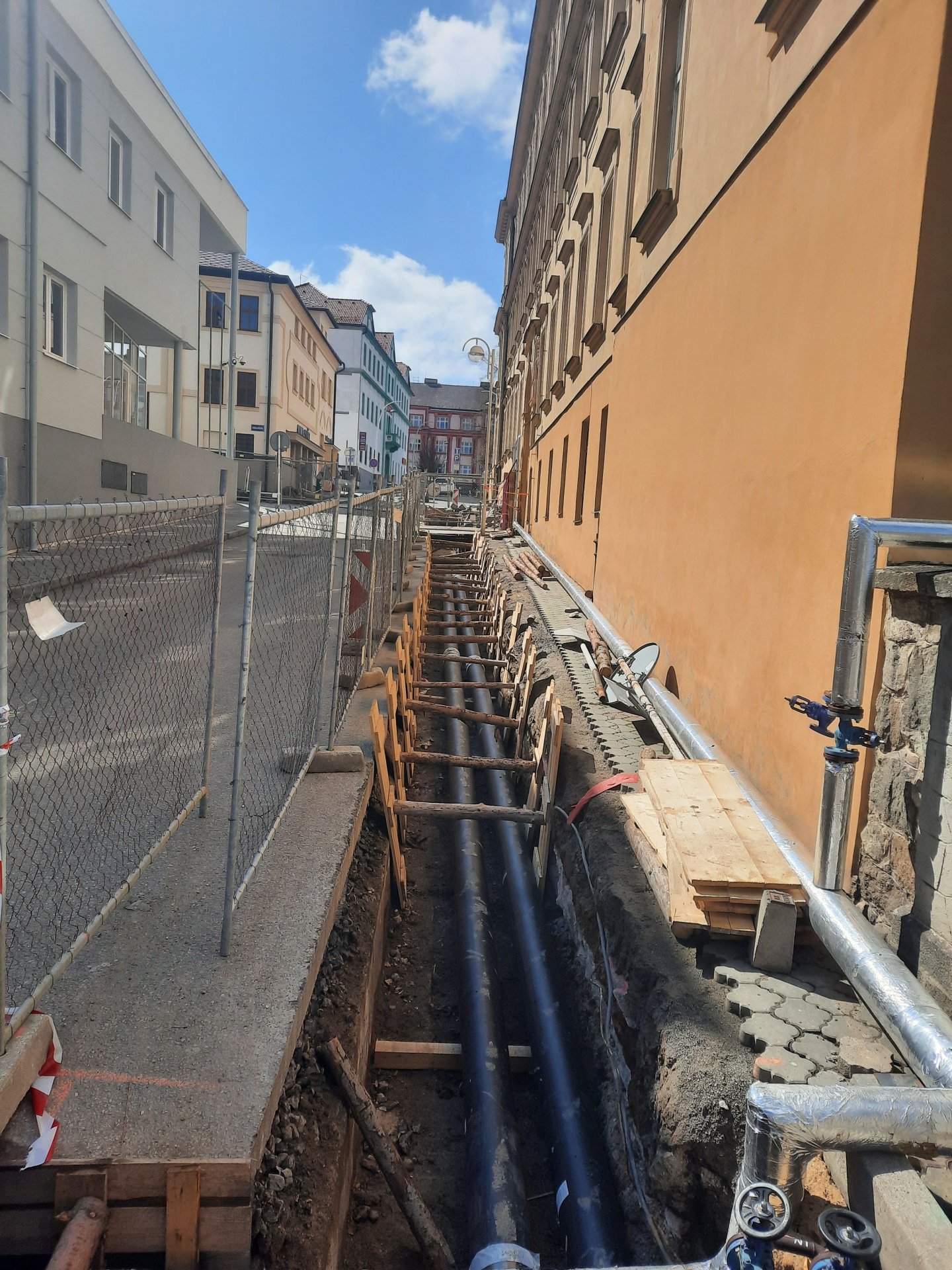 Konverze parních rozvodů