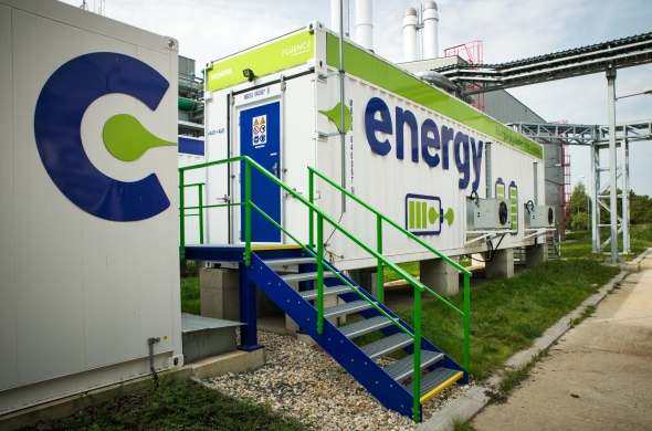 Bateriové úložiště C-Energy Planá